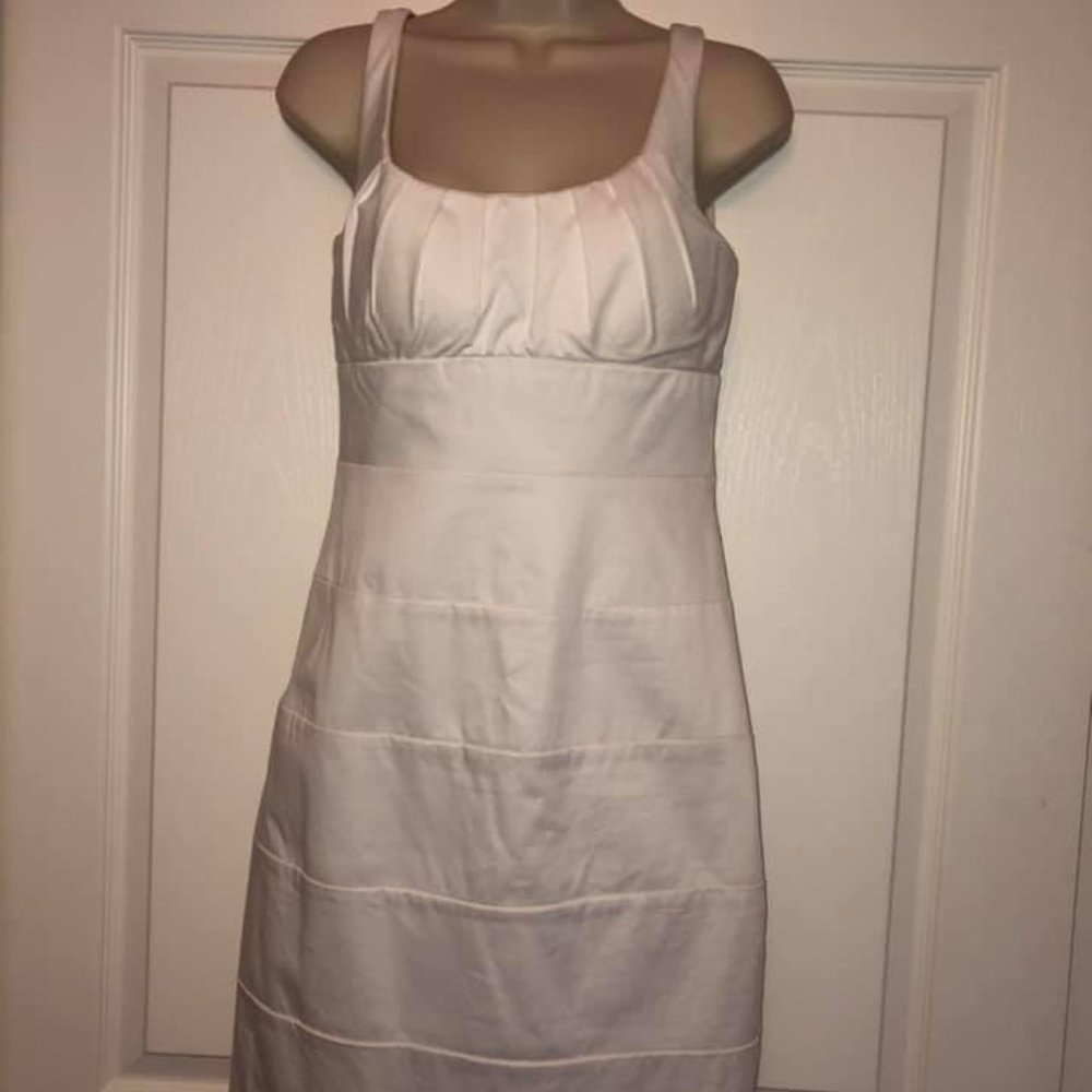 Bisou Bisou White Bodycon Dress